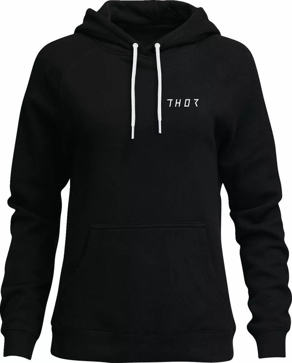 Thor Hoodie Womens Trax Black LG 3051-1237