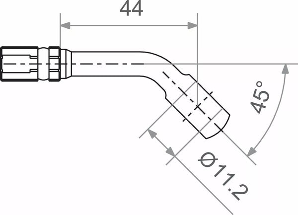 TRW BANJO 7/16 45 SL MV11C45A