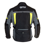 GMS Textile MC Jacke Everest Schwarz /Grippe