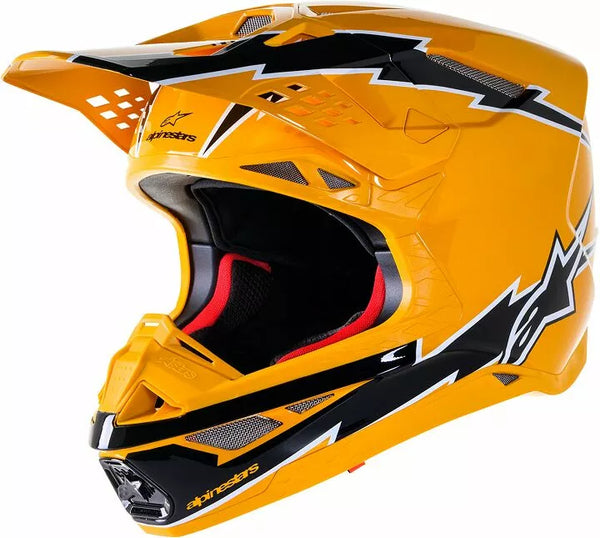 Alpinestars (MX) Helm SM10 AMP BLK/YL XL 8300623-1414-XL