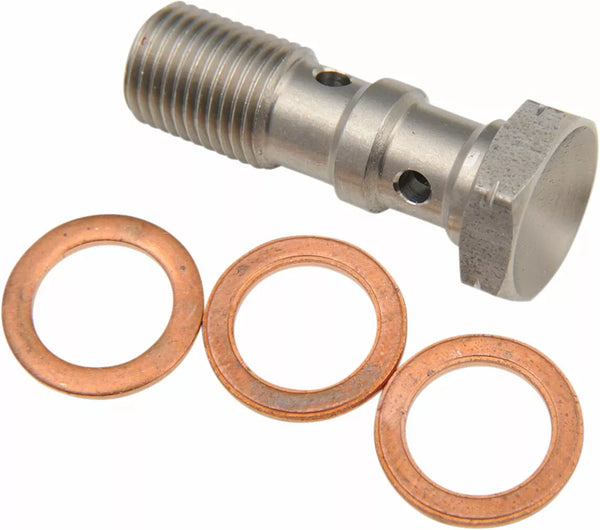 Goodridge DBL BOLT M10X1 SS 993-03-31C