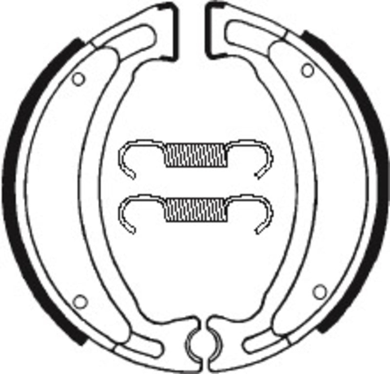 Tecnium Scooter/Street/Off -Road/ATV Organic Brake Shoes - BA028 1022213