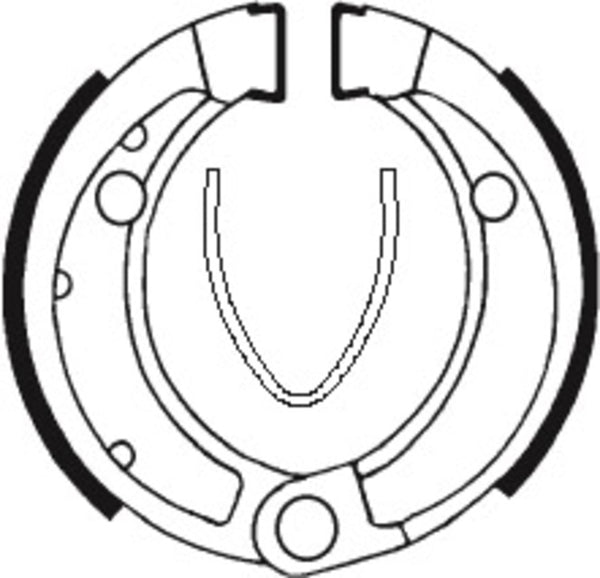 Tecnium ATV Organische Bremsbeläge - BA048 