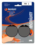 Tecnium Street Organic Brake Pads - MA1 1022323