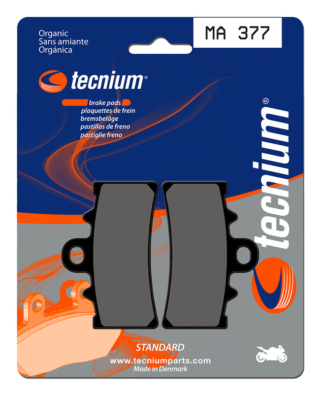 Tecnium Street Organic Brake Pads - MA377 1022496