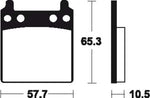 Bio -Bremsbeläge aus Tecnium Street - MA9 1022559