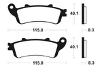 Tecnium Scooter organische Bremsbeläge - ME235 1022649