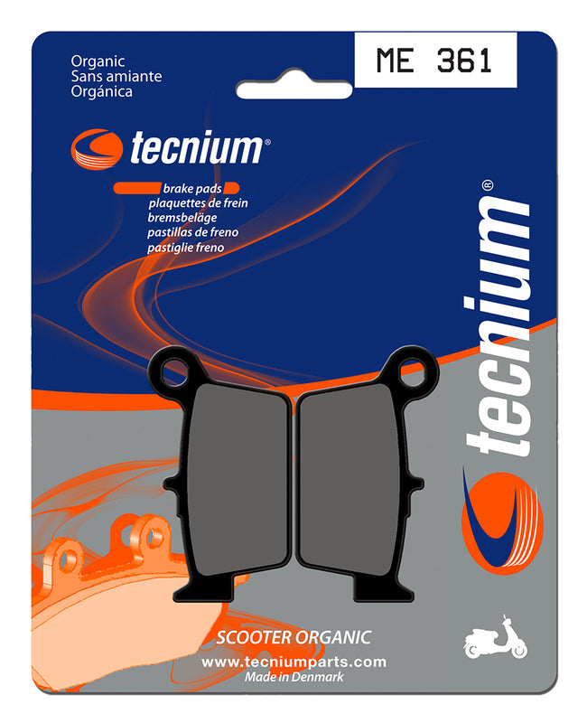 Tecnium scooter organic brake pads - ME361 1022687