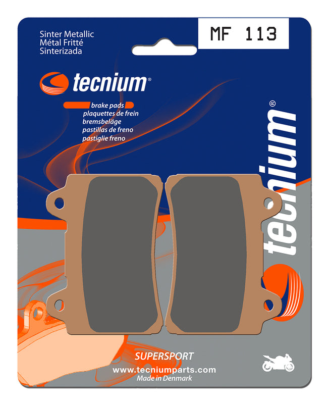 Tecnium Street Performance Sintered Metal Brake Pads - MF113 1022717