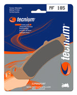 Tecnium Street Performance Sintered Metal Brake Pads - MF185 1022742