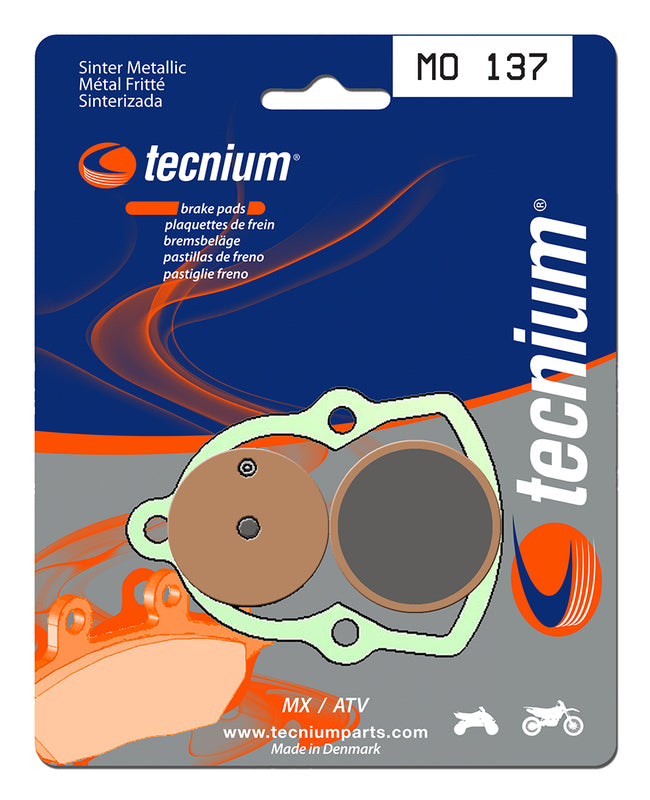 Tecnium MX/ATV Sintered Metal Brake Pads - MO137 1022844