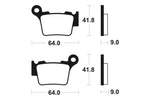 TECNIUM MX/ATV Sintered Metall Bremsbeläge - MO291 1022874