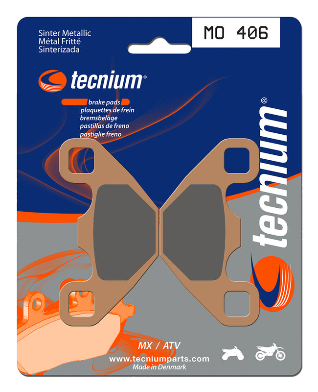 TECNIUM MX/ATV Sintered Metall Bremsbeläge - MO406 1022905