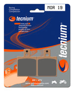 Tecnium Racing MX/ATV Sintered Metal Brake Pads - Mor19 1022954