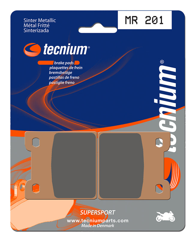 Tecnium Street Performance Sintered Metal Brake Pads - MR201 1023054