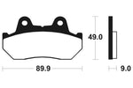 Tecnium Street Performance Sintered Metall Bremsbeläge - MR72 1023099