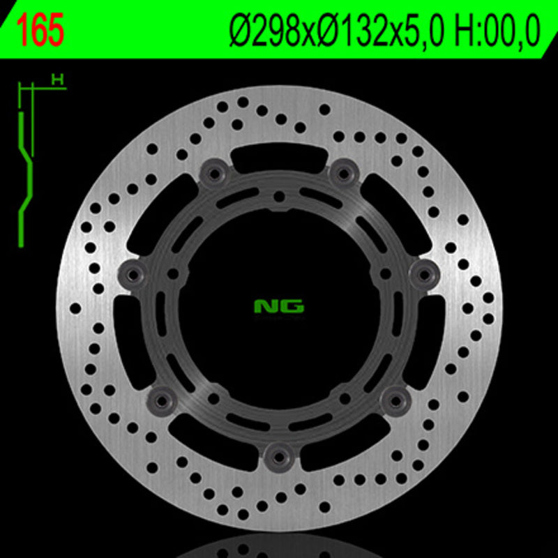 Ng Bremsscheibe Runde 165