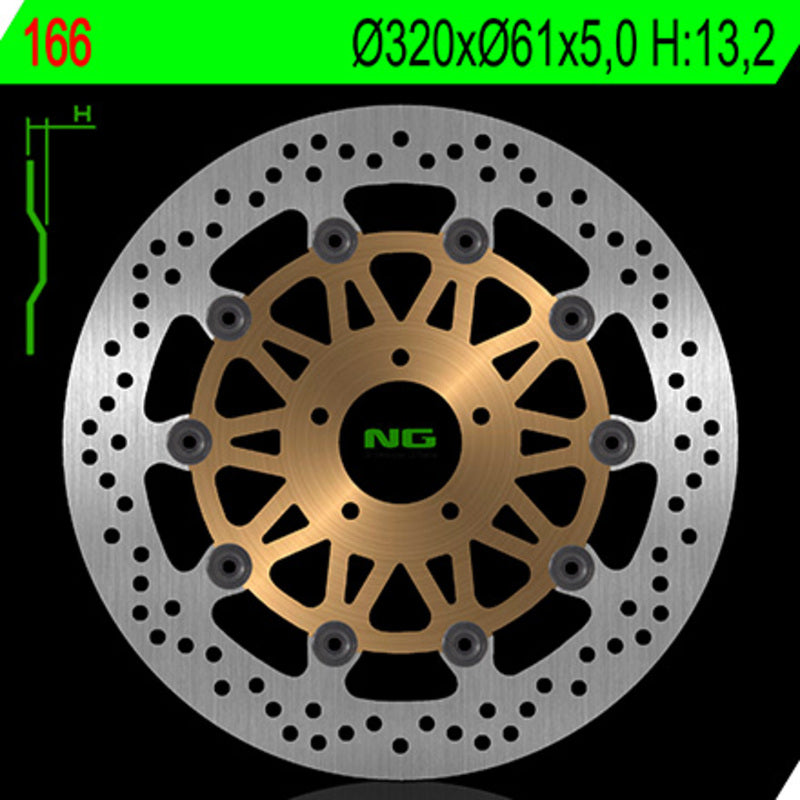 Ng Bremsscheibe Runde 166