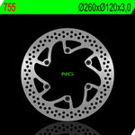 Ng brake disc round 755