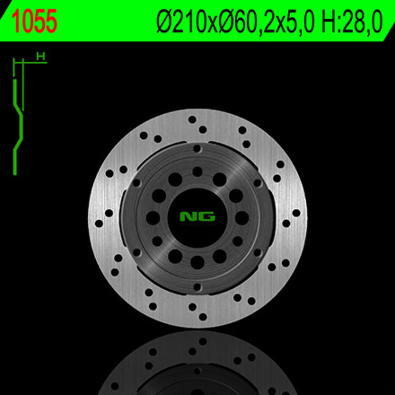 NG Bremsscheibe Runde 1055