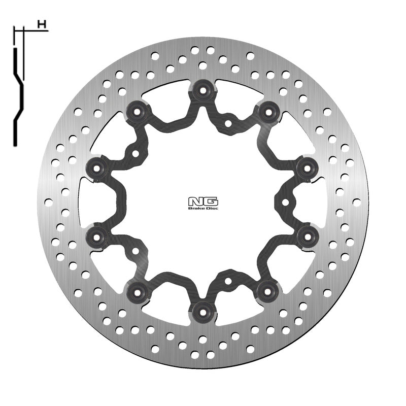 Ng brake disc round 1205