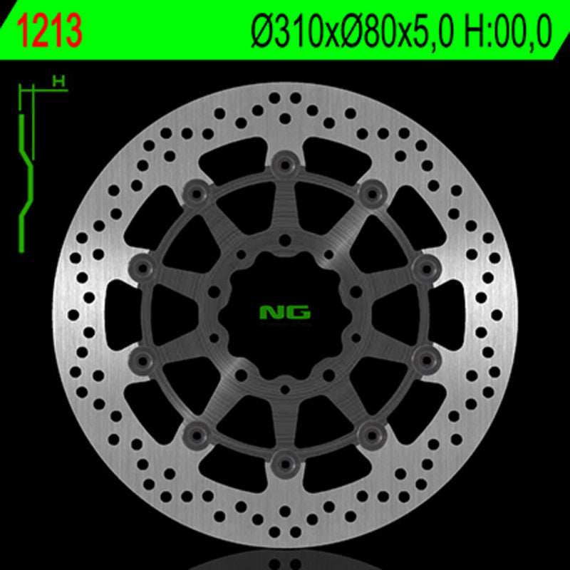 NG Bremsscheibe Runde 1213