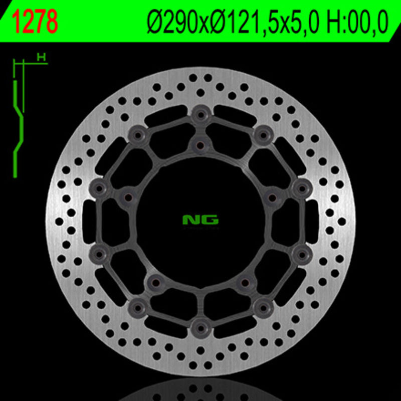 Ng Bremsscheibe Runde 1278