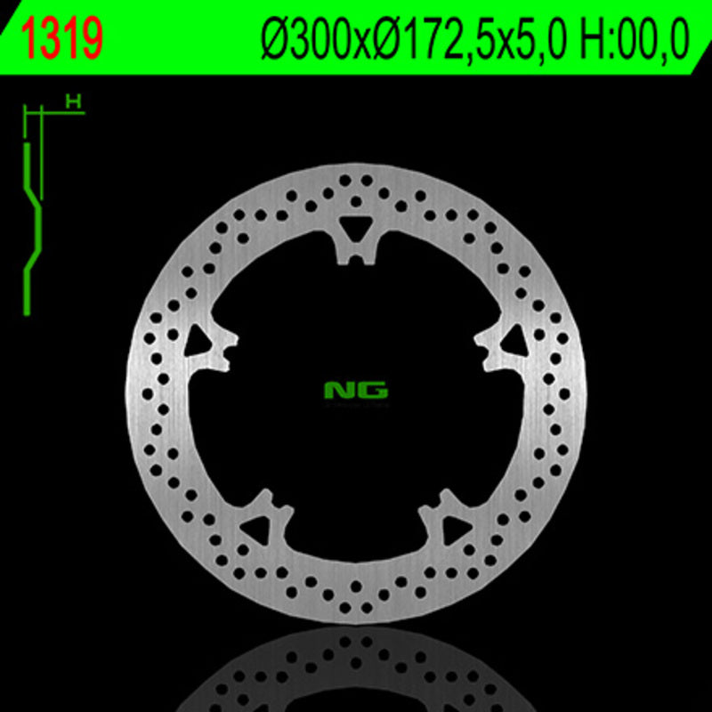 NG Bremsscheibe Runde 1319