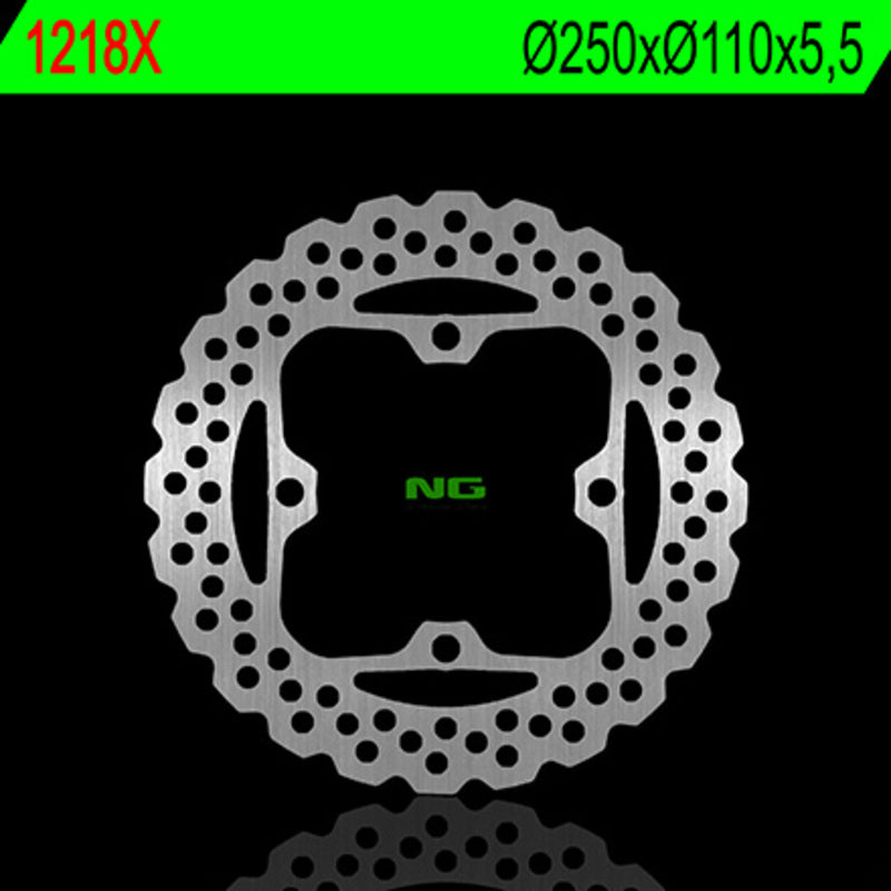 NG BRAKE DISC WAVE 1218X