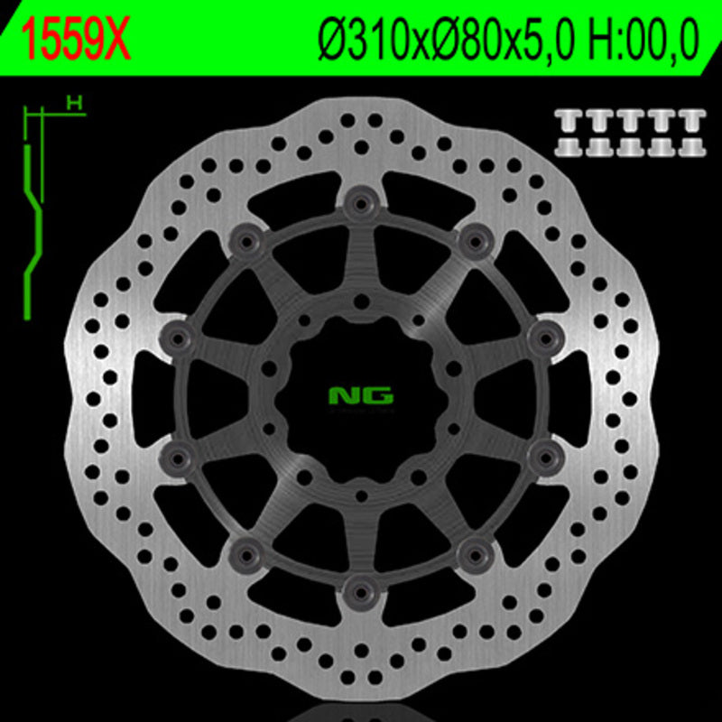 NG Bremsscheibenwelle 1559x