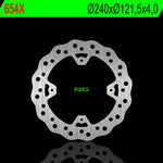 NG BRAKE DISC WAVE 654X