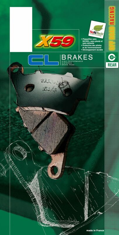 CL BRAKES Off-Road Sintermetall-Bremsbeläge - 1108X59 1108X59 