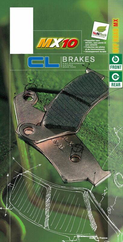 CL BRAKES Off-Road Sintered Metal Brake pads - 2424MX10 2424MX10 