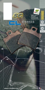 CL BRAKES Scooter Sintered Metal Brake pads - 3008SC 3008SC