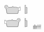 BREMBO Off-Road Sintered Metal Brake pads - 07YA41SD 07YA41SD