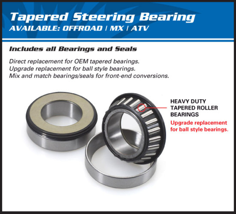 ALL BALLS Steering Shaft Bearing Kit 22-1004