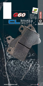 CL BRAKES Racing Sintered Metall Bremsbeläge - 1134C60 1134C60 