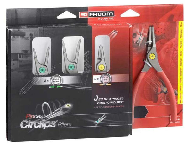 FACOM CIRCLIPS® ZAGE SET - 4 Teile PCSNJ4PB