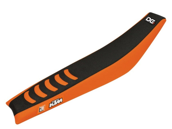 Blackbird Double Grip 3 Sattelabdeckung Orange/Schwarz KTM SX85 1527H