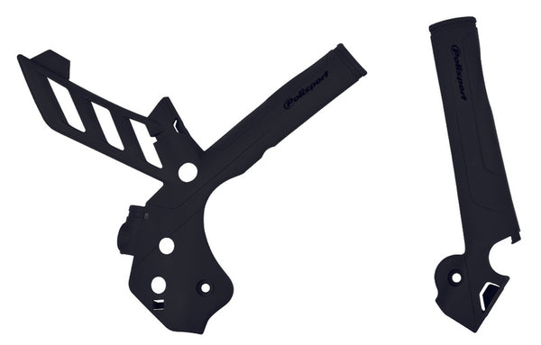 Polizeihafenrahmenabdeckung Black KTM SX-F/EXC-F 84665001