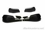 BARKBUSTERS VPS MX Handguard Plastic Set Only Black on Black with Deflector VPS-003-01-BB