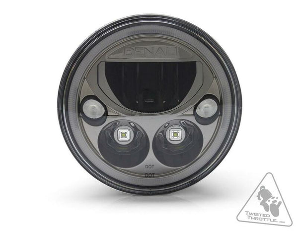 Denali M7 LED headlights Ø177 mm-Black Chrome (TT-M7E)