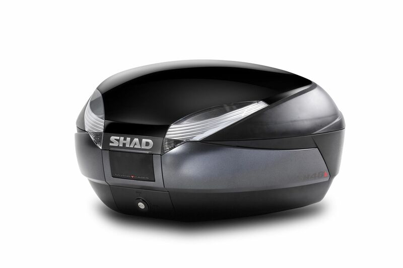 SHAD SH48 Cover Black Metal D1B48E21