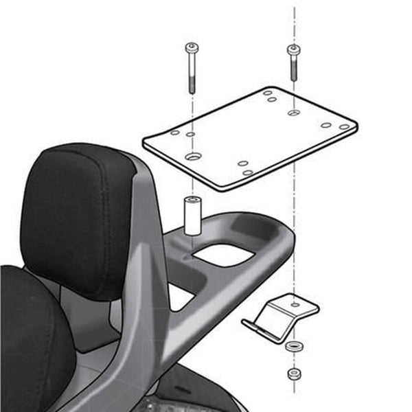 Shad Top Master -Set - Kymco Koporeg58st