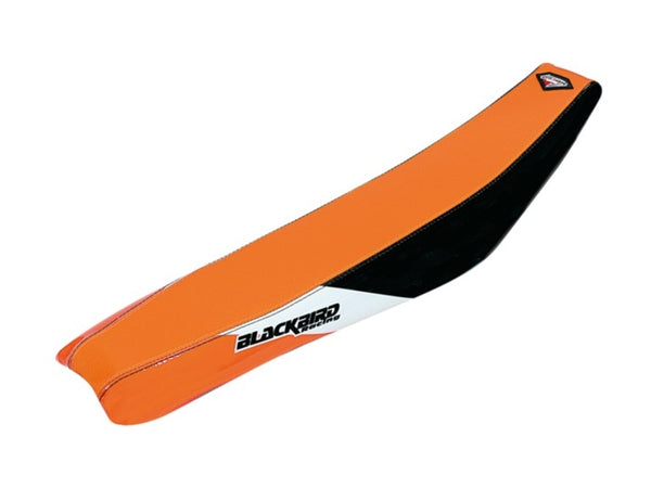 Blackbird Dream Graphic 3 Saddle cover - Orange/Black - KTM SX85 1527E