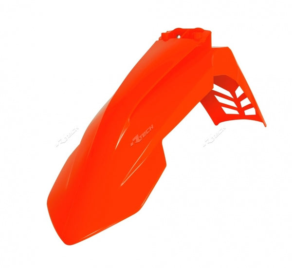 RACETECH Belüfteter Vorderkotflügel Neonorange KTM R-PAKTMAN9916 