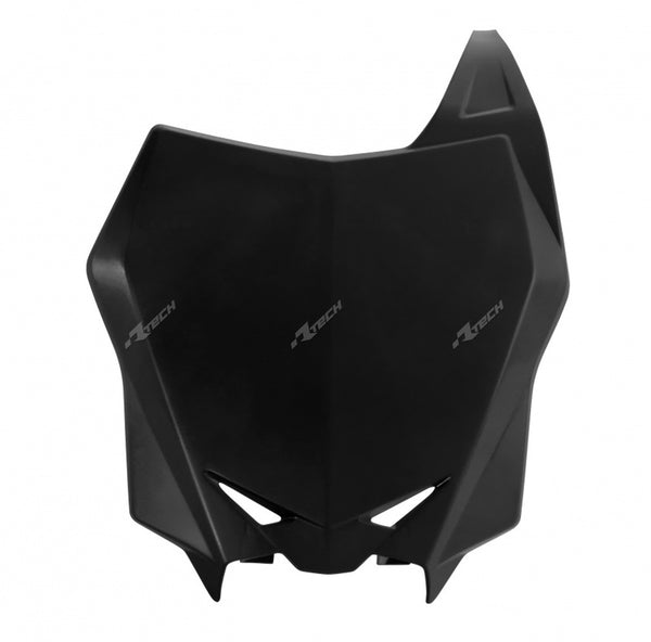 Racetech Factory Front Number Plate Black Suzuki RM-Z250/450 R-Trmznr0016