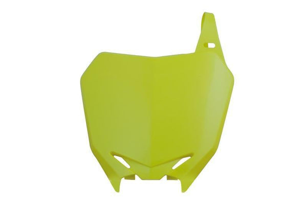 Racetech Front Number Platte gelb Suzuki RM-Z250/450 R-TRMZGI0008