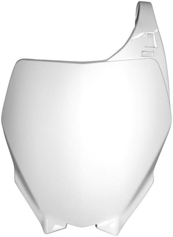 Racetech Front Number Platte Weiß Yamaha R-TBYZ0BN0006