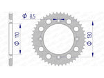 Afam Aluminium Ultra -Light Heckspropet 11104 - 420